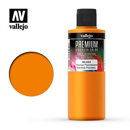 ORANGE FLUO 200ML - Vallejo - ModelCars.com