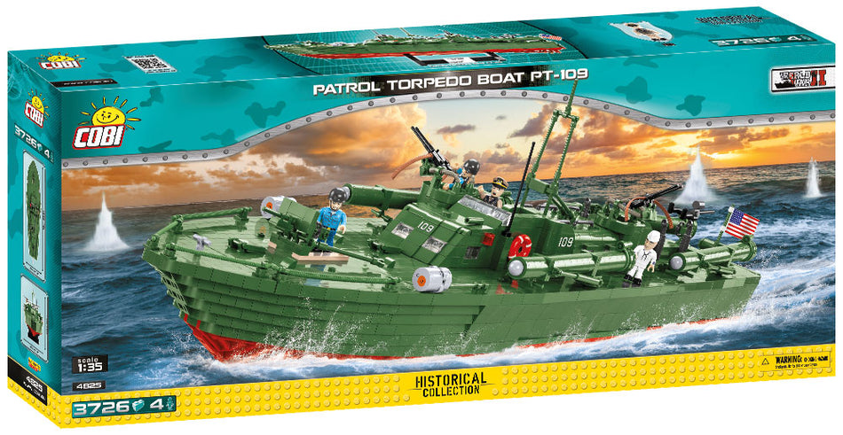 Cobi 3640pcs HC WWII Patrol Torpedo Boat PT-1