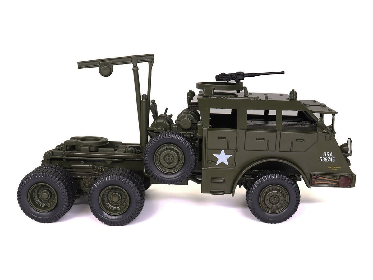 Pacific M26 Tractor Olive Drab "United States Army" 1/43 Diecast Model by Militaria Die Cast-Militaria Die Cast-ModelCars.com