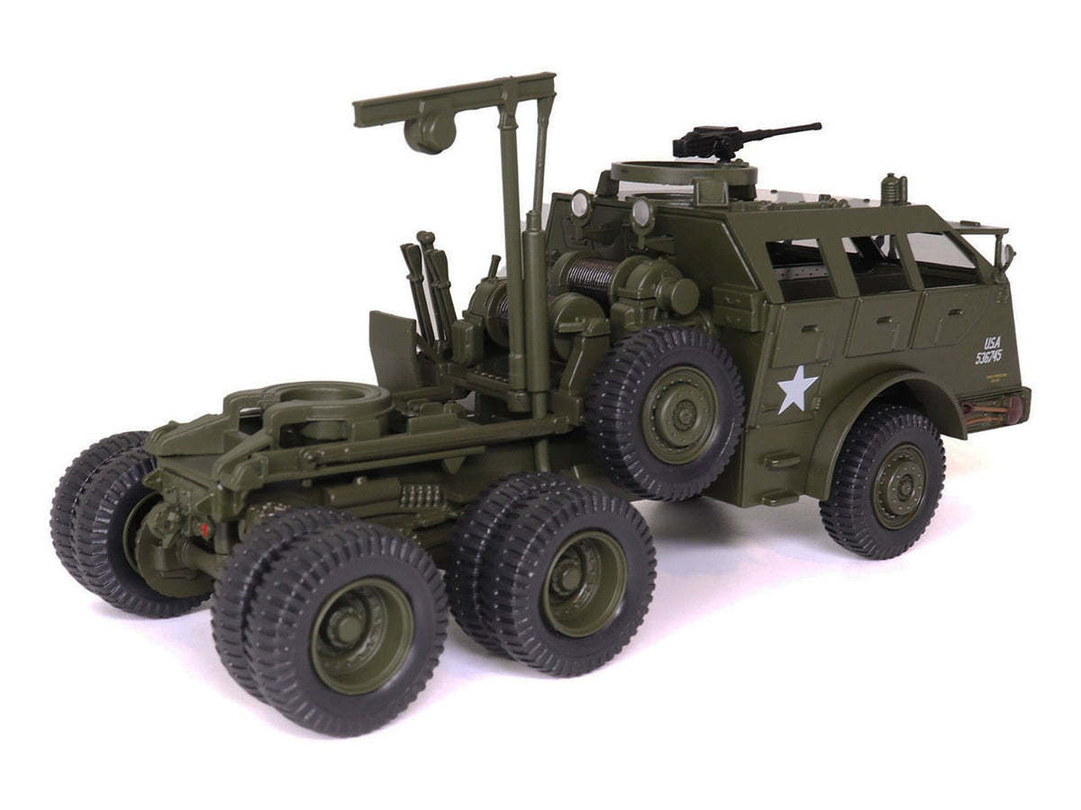Pacific M26 Tractor Olive Drab "United States Army" 1/43 Diecast Model by Militaria Die Cast-Militaria Die Cast-ModelCars.com