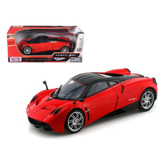 Pagani Huayra Red 1/18 Diecast Car Model by Motormax - Motormax - ModelCars.com