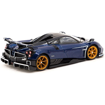 Pagani Imola Argentina Blue Metallic with Black Top "Global64" Series 1/64 Diecast Model by Tarmac Works-Tarmac Works-ModelCars.com