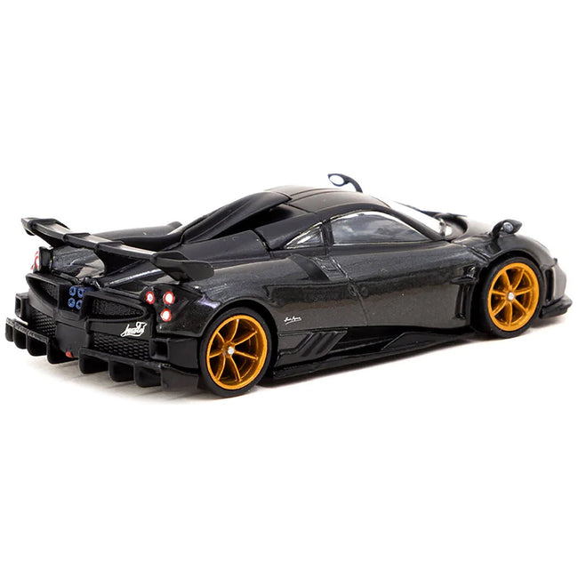 Pagani Imola Grigio Knockhill Gray Metallic with Matt Black Top "Global64" Series 1/64 Diecast Model by Tarmac Works - Tarmac Works - ModelCars.com