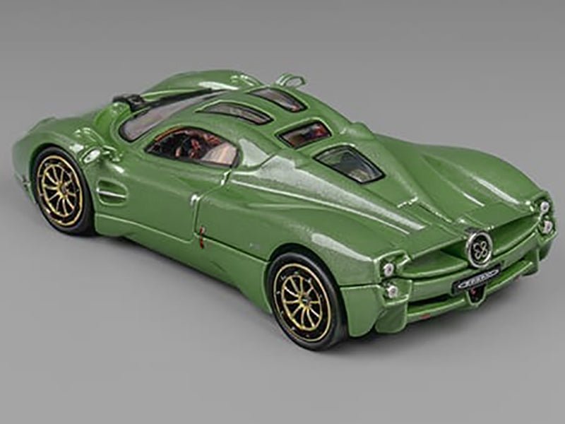 Pagani Utopia Green Metallic 1/64 Diecast Model Car by CM Model-CM Models-ModelCars.com