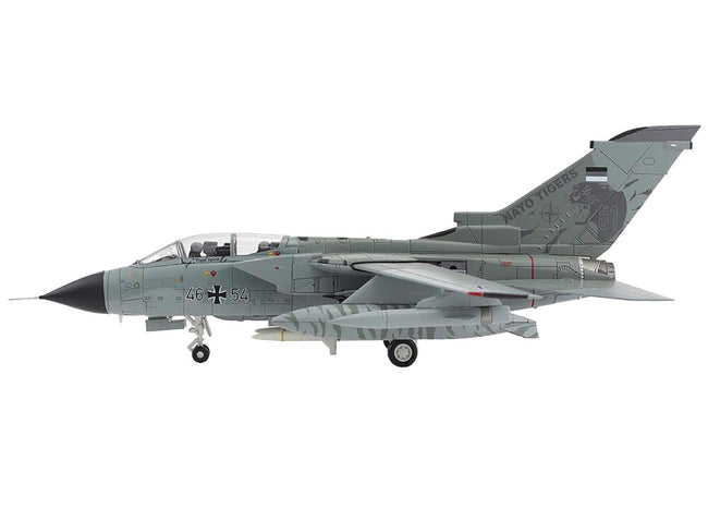 Panavia Tornado ECR Fighter-Bomber Aircraft "46+54 Tactical Air Wing 51 Schleswig-Jagel Air Base Germany" (2017) German Luftwaffe "Air Power Series" 1/72 Diecast Model by Hobby Master-Hobby Master-ModelCars.com