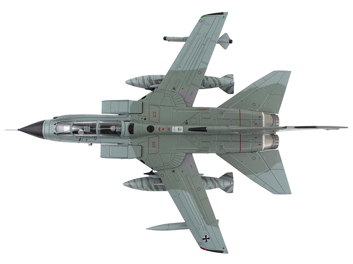 Panavia Tornado ECR Fighter-Bomber Aircraft "46+54 Tactical Air Wing 51 Schleswig-Jagel Air Base Germany" (2017) German Luftwaffe "Air Power Series" 1/72 Diecast Model by Hobby Master-Hobby Master-ModelCars.com