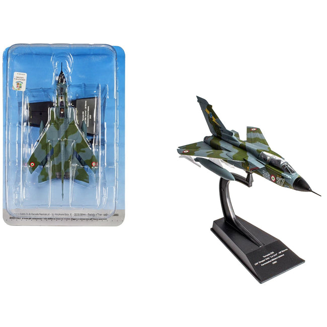 Panavia Tornado IDS Aircraft "156 Gruppo 'Le Linci' 36 Stormo" (1990) Aeronautica Militare Italiana (Italian Air Force) 1/100 Diecast Model by Hachette Collections-Hachette Collections-ModelCars.com