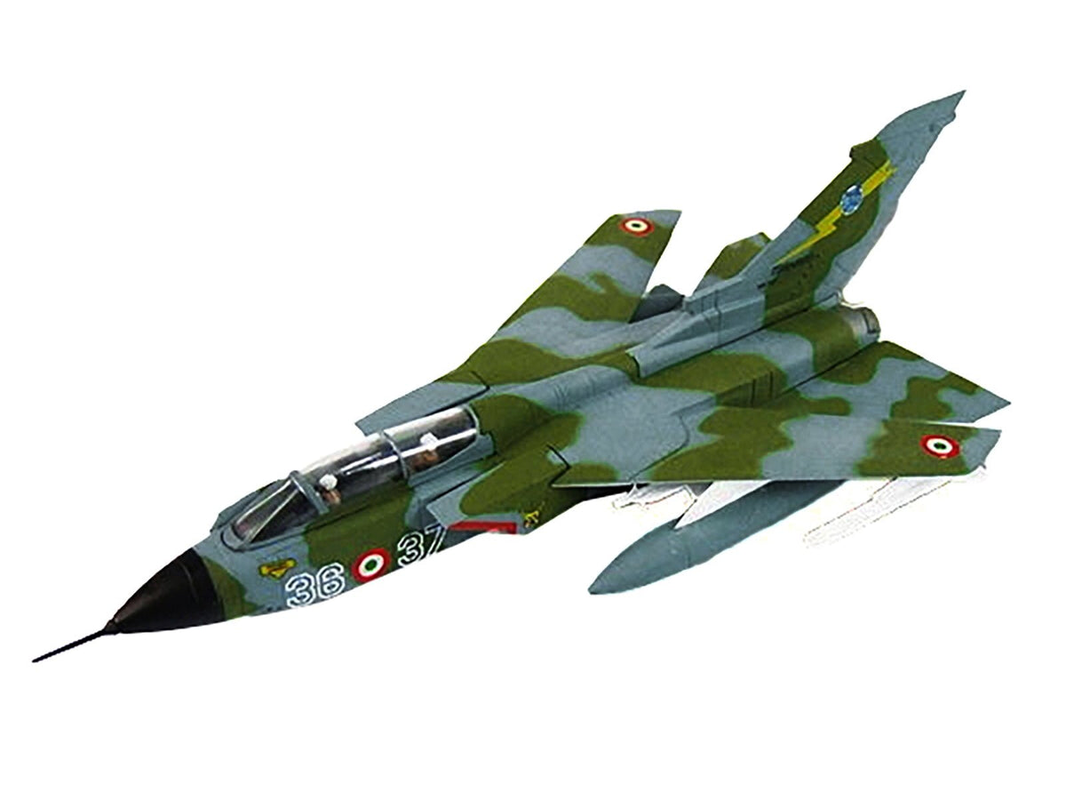 Panavia Tornado IDS Aircraft "156 Gruppo 'Le Linci' 36 Stormo" (1990) Aeronautica Militare Italiana (Italian Air Force) 1/100 Diecast Model by Hachette Collections-Hachette Collections-ModelCars.com