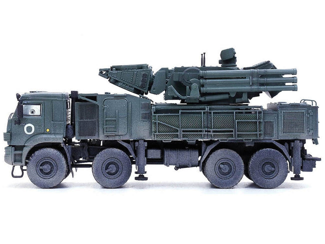 Pantsir S1 96K6 Self-Propelled Air Defense Weapon System "Ukraine War" Russian Army "Armor Premium" Series 1/72 Diecast Model by Panzerkampf-Panzerkampf-ModelCars.com