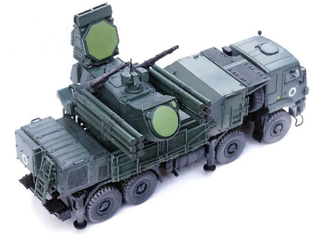 Pantsir S1 96K6 Self-Propelled Air Defense Weapon System "Ukraine War" Russian Army "Armor Premium" Series 1/72 Diecast Model by Panzerkampf-Panzerkampf-ModelCars.com