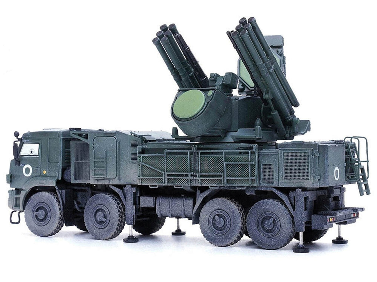 Pantsir S1 96K6 Self-Propelled Air Defense Weapon System "Ukraine War" Russian Army "Armor Premium" Series 1/72 Diecast Model by Panzerkampf-Panzerkampf-ModelCars.com