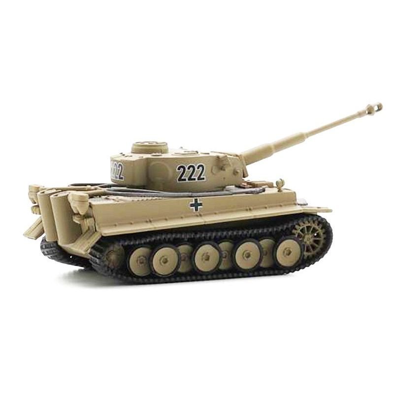 Panzerkampfwagen VI Tiger Tank #222 Light Brown "German Army" 1/87 (HO) Diecast Model Car by Schuco-Schuco-ModelCars.com
