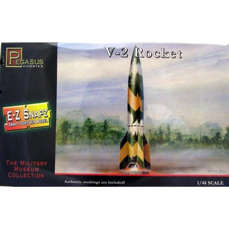 PEG8416 1:48 Pegasus EZ Snap V-2 Rocket-Pegasus-ModelCars.com