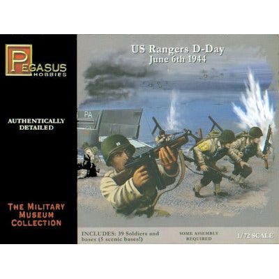 Pegasus 7351 US Rangers D-Day (Jane 6th 1944) - 1:72 US RANGER D-DAY 1944-Pegasus-ModelCars.com