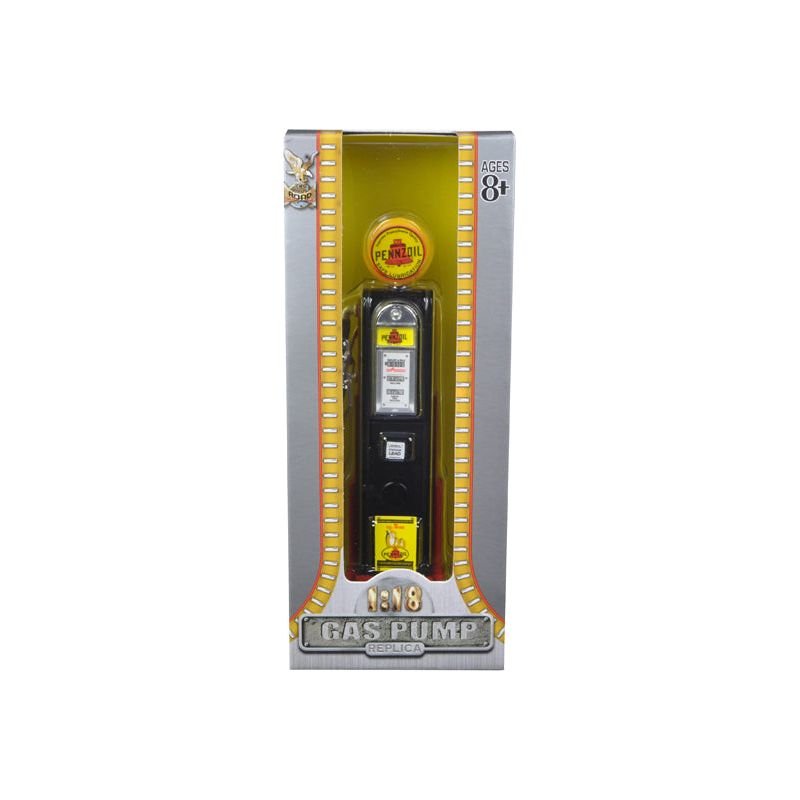 Pennzoil Gasoline Vintage Gas Pump Digital 1/18 Diecast Replica by Road Signature - Road Signature - ModelCars.com