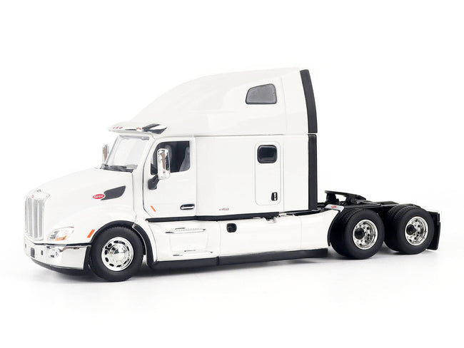 Peterbilt 579 Ultraloft Tandem Tractor White with Great Dane Champion 53ft Dry Cargo Trailer "Transport Series" 1/50 Diecast Model by Diecast Masters-Diecast Masters-ModelCars.com