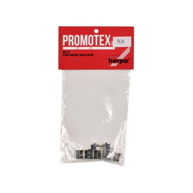 Peterbilt Truck Steps Chrome Set of 3 pieces 1/87 (HO) Plastic Model by Promotex - Promotex - ModelCars.com