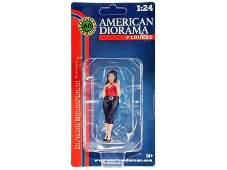 "Pin-Up Girls" Peggy Figure for 1/24 Scale Models by American Diorama-American Diorama-ModelCars.com
