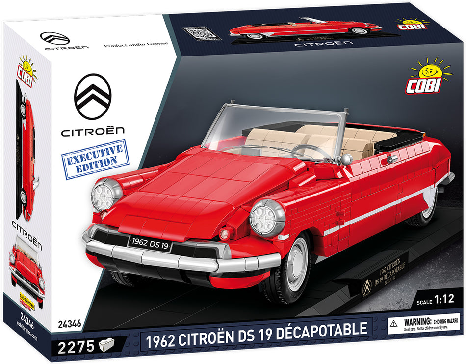 Cobi 2275pcs Cars 1962 Citroen DS 19 Decapot