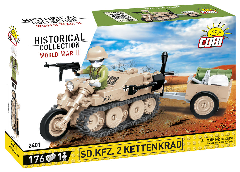 Cobi 170pcs HC WWII S.D. KFZ 2 KETTENKRAD