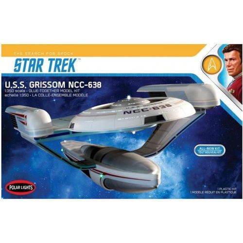 POLAR LIGHTS 991M 1/350 STAR TREK USS GRISSOM NCC 638-Polar Lights-ModelCars.com