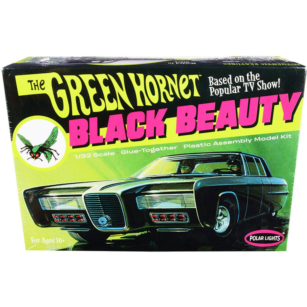 Polar Lights Green Hornet Black Beauty 1:32 Scale Model Kit-Polar Lights-ModelCars.com