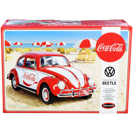 Polar Lights Volkswagen Beetle Snap (Coca-Cola) 1/24 Scale Model Kit-Polar Lights-ModelCars.com