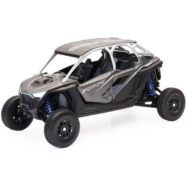 Polaris RZR Pro R UTV Silver Metallic and Black 1/18 Diecast Model by New Ray-New Ray-ModelCars.com