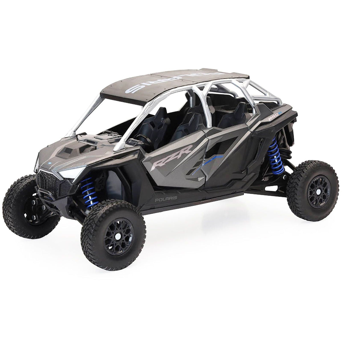 Polaris RZR Pro R UTV Silver Metallic and Black 1/18 Diecast Model by New Ray - New Ray - ModelCars.com