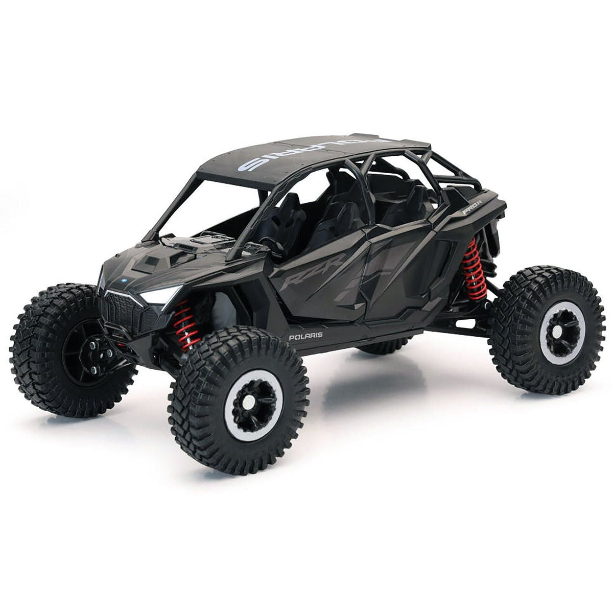 Polaris RZR Pro R UTV Stealth Black "Xtreme Off-Road" Series 1/18 Diecast Model by New Ray-New Ray-ModelCars.com