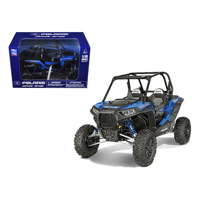 Polaris RZR XP 1000 Dune Buggy Blue 1/18 Diecast Model by New Ray - New Ray - ModelCars.com
