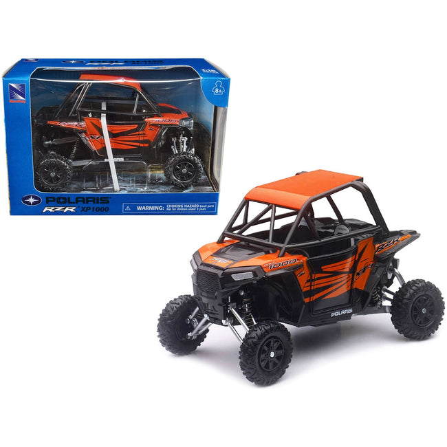 Polaris RZR XP1000 ATV Orange 1/18 Model by New Ray - New Ray - ModelCars.com
