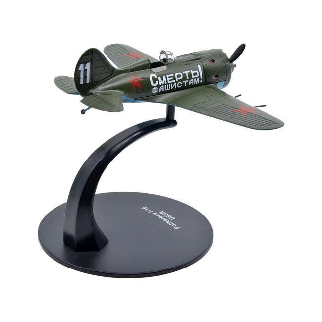 Polikarpov I - 16 Fighter Plane (USSR 1933) 1/72 Diecast Model by Warbirds of WWII - War Birds of WWII - ModelCars.com