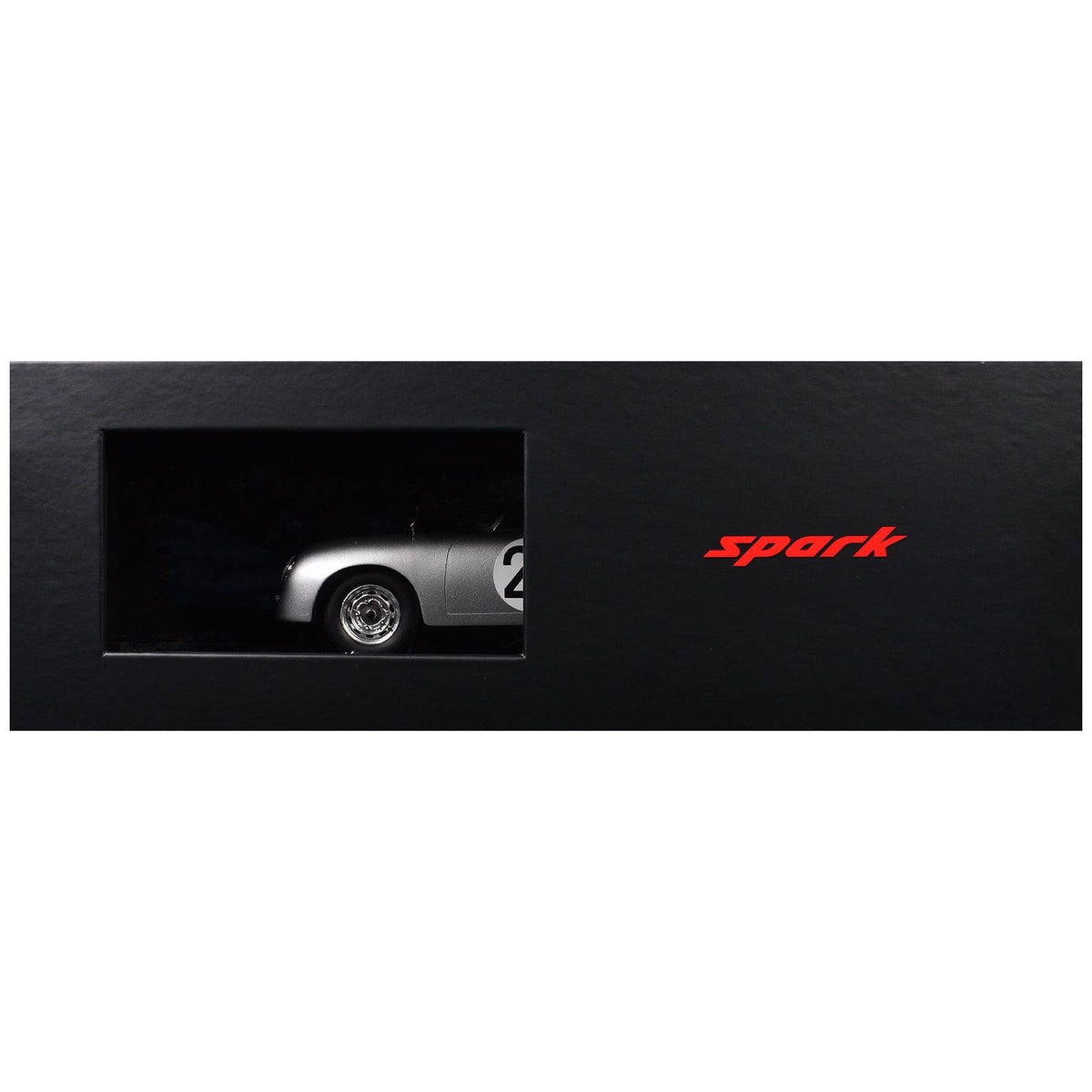 Porsche 356 26 Max Nathan - Helmut 'Helm' Glockler "Porsche KG" "24 Hours of Le Mans" (1956) with Acrylic Display Case 1/18 Model Car by Spark - Spark - ModelCars.com