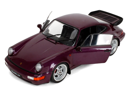 Porsche 911 3.6 Turbo Purple Metallic "Pink Slips" Series 1/18 Diecast Model Car by Jada-Jada-ModelCars.com