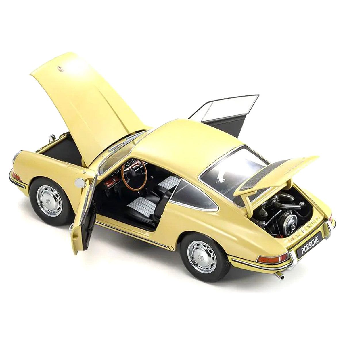 Porsche 911 (901) Champagne Yellow 1/18 Diecast Model Car by Kyosho - Kyosho - ModelCars.com