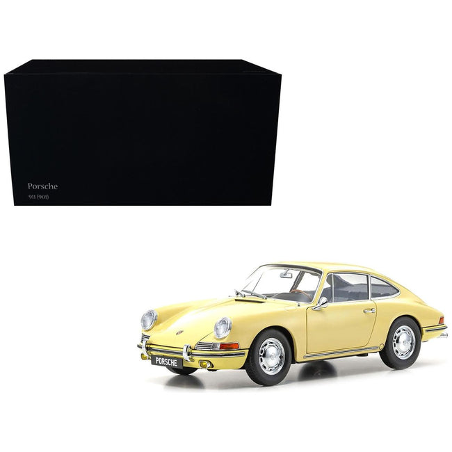 Porsche 911 (901) Champagne Yellow 1/18 Diecast Model Car by Kyosho-Kyosho-ModelCars.com