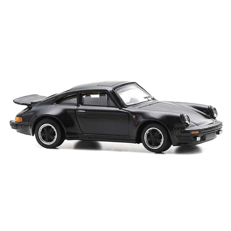 Porsche 911 (930) Turbo Black 1/64 Diecast Model Car by Schuco-Schuco-ModelCars.com