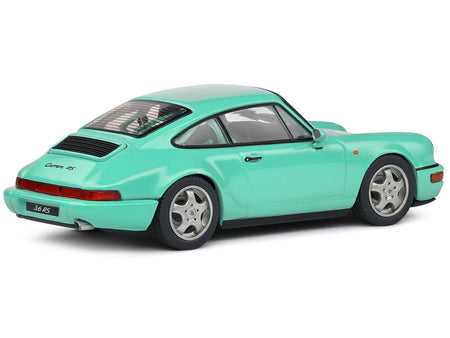 Porsche 911 (964) RS Clubsport Mint Green 1/43 Diecast Model Car by Solido-Solido-ModelCars.com