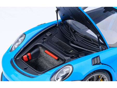 Porsche 911 (991.2) GT3 RS Riviera Blue 1/18 Model Car by Autoart-Autoart-ModelCars.com