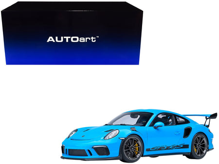 Porsche 911 (991.2) GT3 RS Riviera Blue 1/18 Model Car by Autoart-Autoart-ModelCars.com