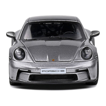 Porsche 911 (992) GT3 Touring GT Silver Metallic 1/43 Diecast Model Car by Solido-Solido-ModelCars.com