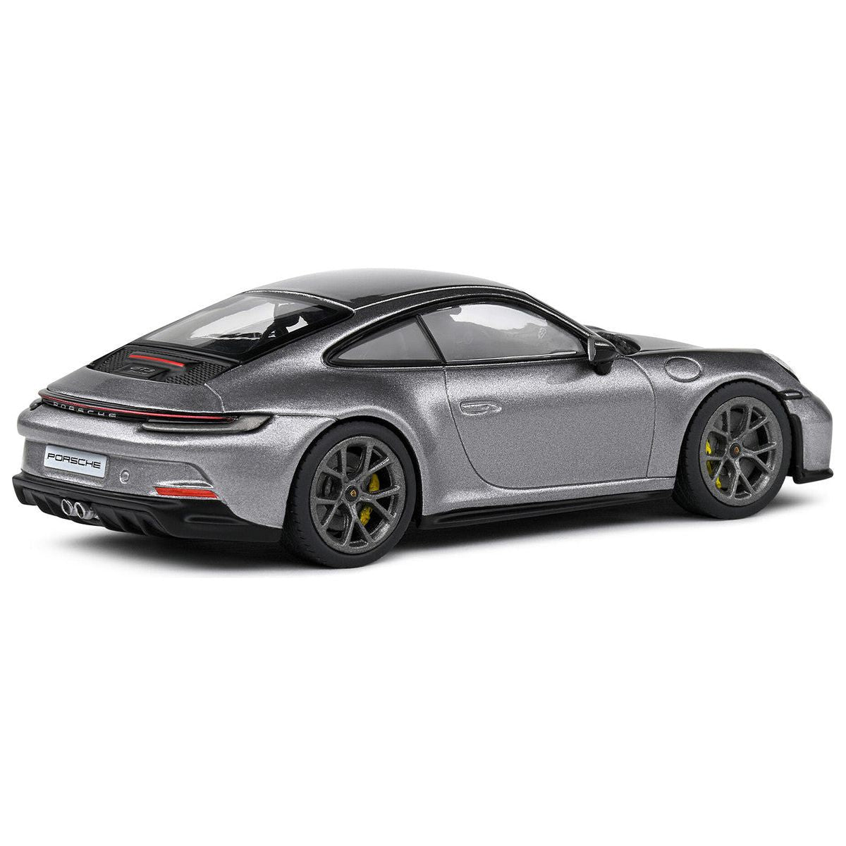 Porsche 911 (992) GT3 Touring GT Silver Metallic 1/43 Diecast Model Car by Solido-Solido-ModelCars.com