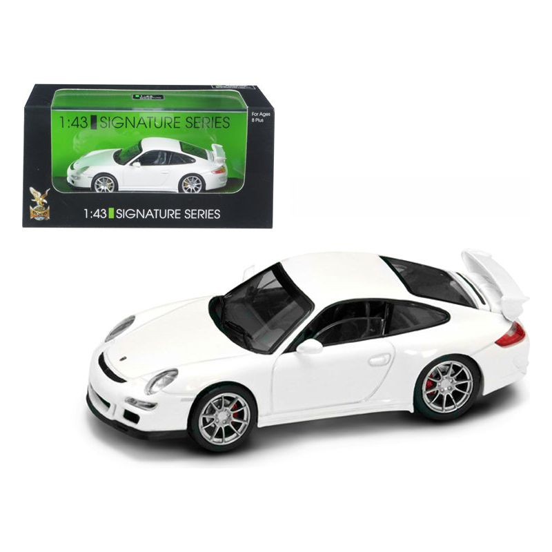Porsche 911 997 GT3 White 1/43 Diecast Model Car by Road Signature - Road Signature - ModelCars.com