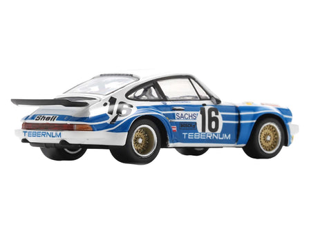 Porsche 911 Carrera RSR 3.0 16 Clemens Schickentanz - Hartwig Bertrams "Joest Racing - Tebernum Racing" "24 Hours of Le Mans" (1975) 1/64 Model Car by Spark-Spark-ModelCars.com