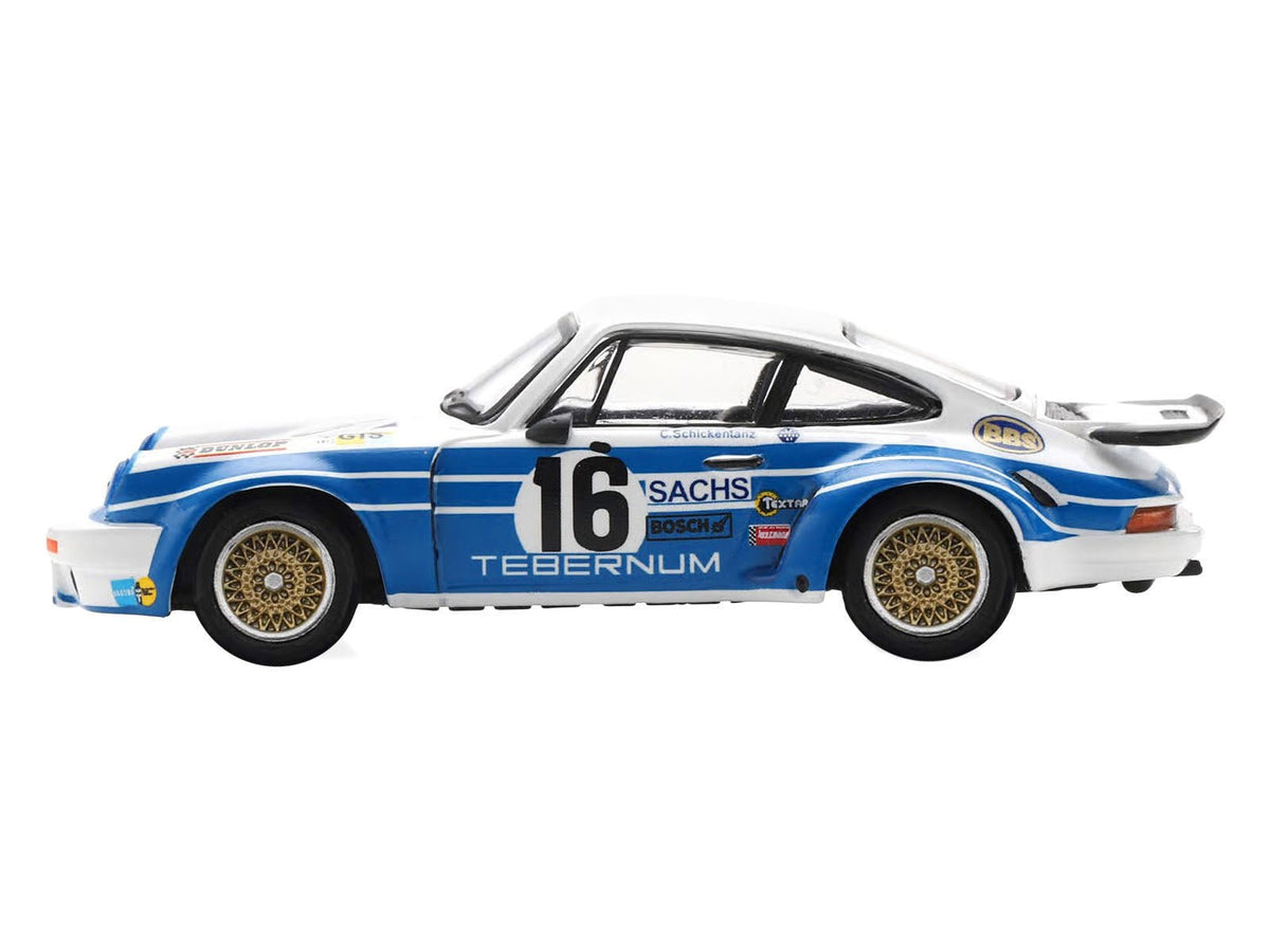 Porsche 911 Carrera RSR 3.0 16 Clemens Schickentanz - Hartwig Bertrams "Joest Racing - Tebernum Racing" "24 Hours of Le Mans" (1975) 1/64 Model Car by Spark-Spark-ModelCars.com