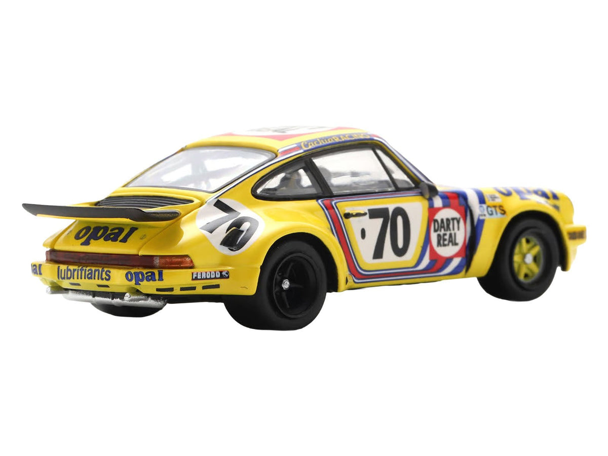 Porsche 911 Carrera RSR 3.0 70 Henri Cachia - Raymound Touroul - Dennis Rua "ASA Cachia-Bondy" "24 Hours of Le Mans" (1974) 1/64 Model Car by Spark-Spark-ModelCars.com