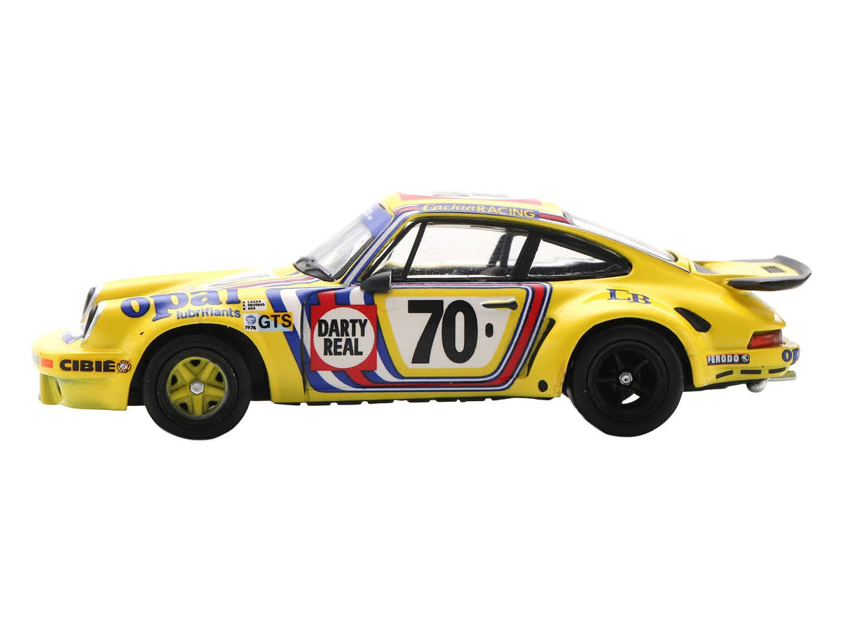 Porsche 911 Carrera RSR 3.0 70 Henri Cachia - Raymound Touroul - Dennis Rua "ASA Cachia-Bondy" "24 Hours of Le Mans" (1974) 1/64 Model Car by Spark-Spark-ModelCars.com