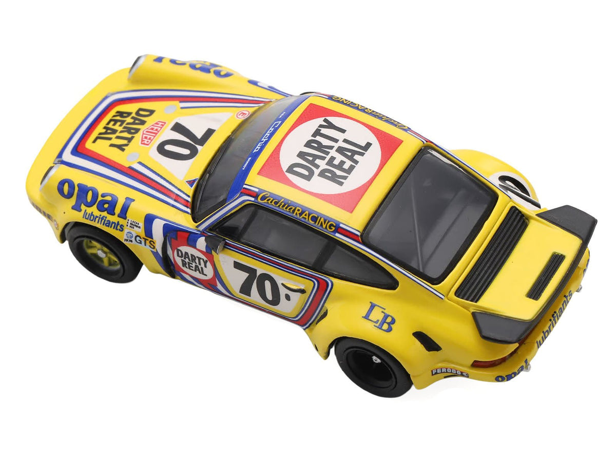 Porsche 911 Carrera RSR 3.0 70 Henri Cachia - Raymound Touroul - Dennis Rua "ASA Cachia-Bondy" "24 Hours of Le Mans" (1974) 1/64 Model Car by Spark-Spark-ModelCars.com