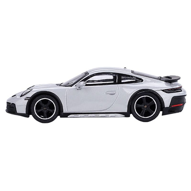Porsche 911 Dakar Ice Gray Metallic Limited Edition 1/64 Diecast Model Car by Mini GT-Mini GT-ModelCars.com